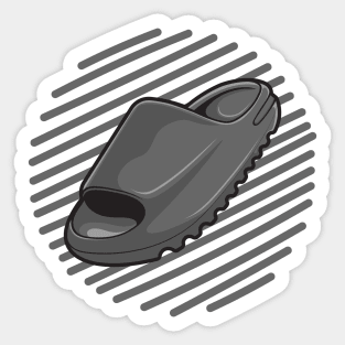 Slide Granite Clog Shoes Sticker